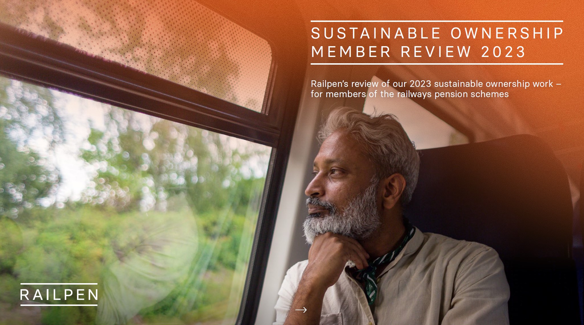 Railpen publishes latest memberdedicated Sustainable Ownership Review